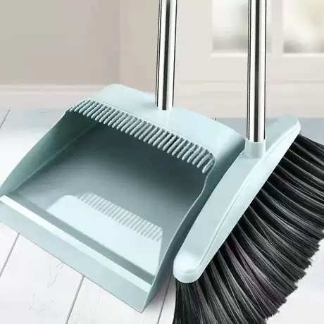 Nordic blue [broom and dustpan 2-piece set]