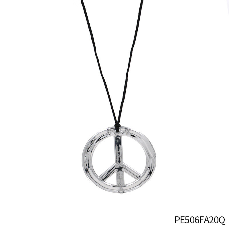 Accesorios de vestir hippies de la década de 1960, diadema de girasol, gafas redondas, conjunto de aretes de collar de talismán de paz