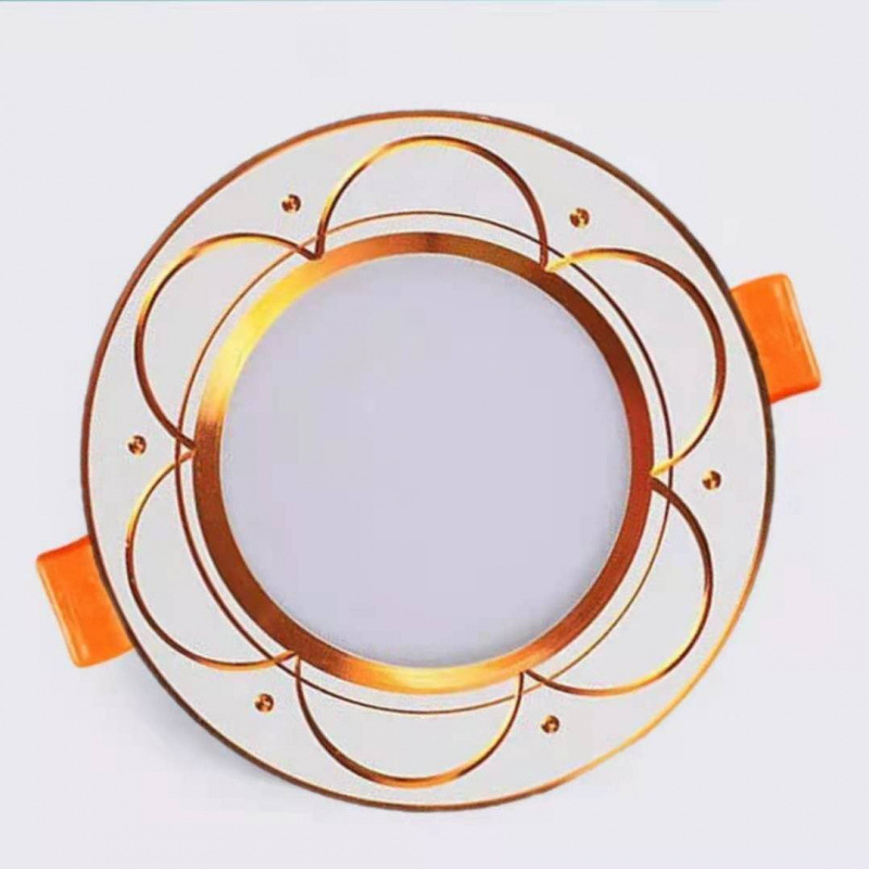 Downlight LED lámpara de techo lámpara de foco doméstica sala de estar lámpara de techo lámpara de pasillo lámpara de agujero lámpara de aluminio integrada