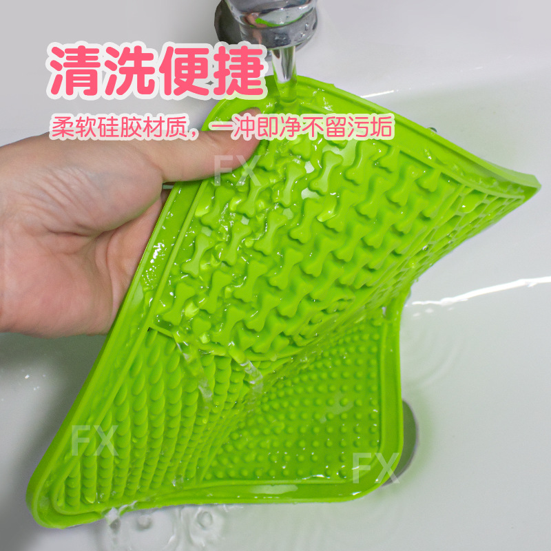 almohadilla de entrenamiento de comida lenta resistente a la mordedura almohadilla de comida lenta antideslizante antiflogante para gatos y gatos