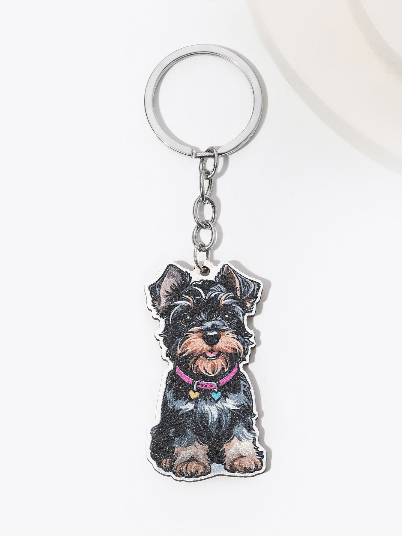 9g Weight Keychain Classification Daily Occasion Wood Material Dog Pattern Unisex Gender Cute Style Cute Dog Wood Unisex Keychain 18