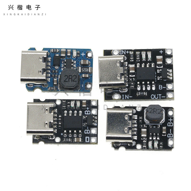 Type-c5V充放電一体モジュール3.7V 4.2V18650リチウム電池充電昇圧電源ボード保護|undefined