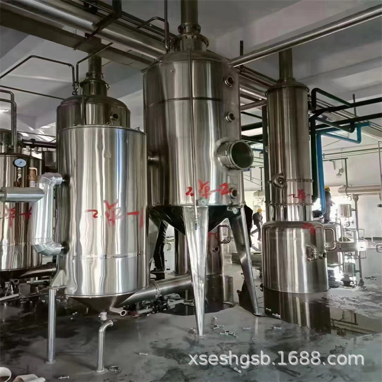 钛材质蒸发器 7.5吨MVR结晶蒸发器 20吨循环挥发器 二手蒸发器