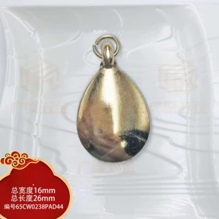 鞋帽宝石扣挂件标牌长方形链条挂件牌冲压铭牌合金