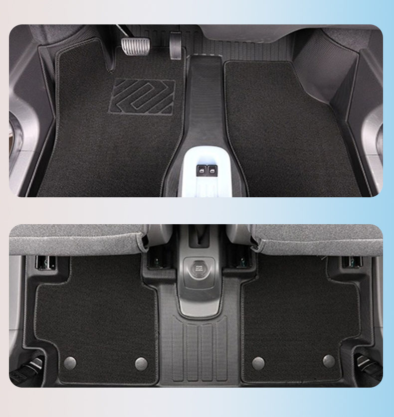 Suitable for Panda MINI Foot Mat Surrounding TPE Car Foot Mat Cardin 2024 Panda Knight Main Driving Foot Mat