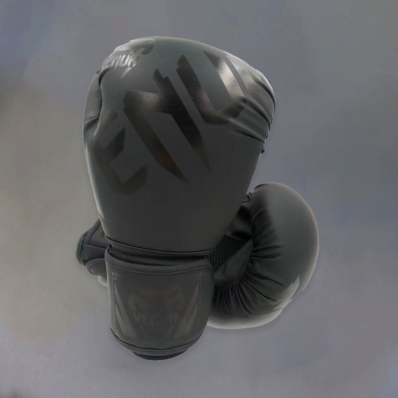 Pu guantes de boxeo conjunto completo niños adultos Sanda lucha boxeo equipo protector taekwondo suministros guantes de boxeo al por mayor