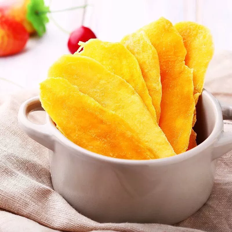 百草味 Док dried mango 80г засахаренный фрукт сушёные фруктовые деликатесы манго ломтики пакетики