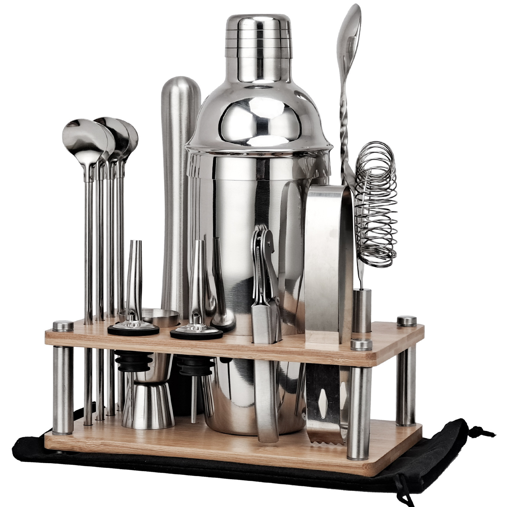 Cocktail set, shaker, for import, Amazon