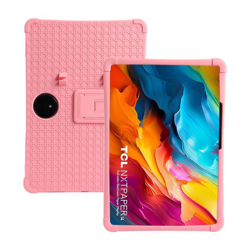 For TCL NXTPAPER 14 protective cover 14.3 inch flat silicone shell 9194 G/T leather case shell