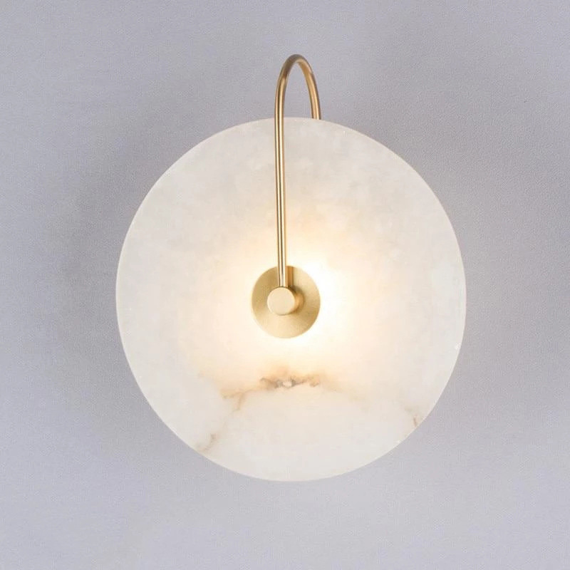 Modelo de hotel de nube decoración de pared de fondo Moderno minimalista pasillo nórdico sala de estar lámpara de pared de piedra cabeza de cama