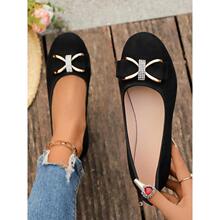 G 22393 Black Suede Mary Janes Flat Shoes ��ɫ����������Ь