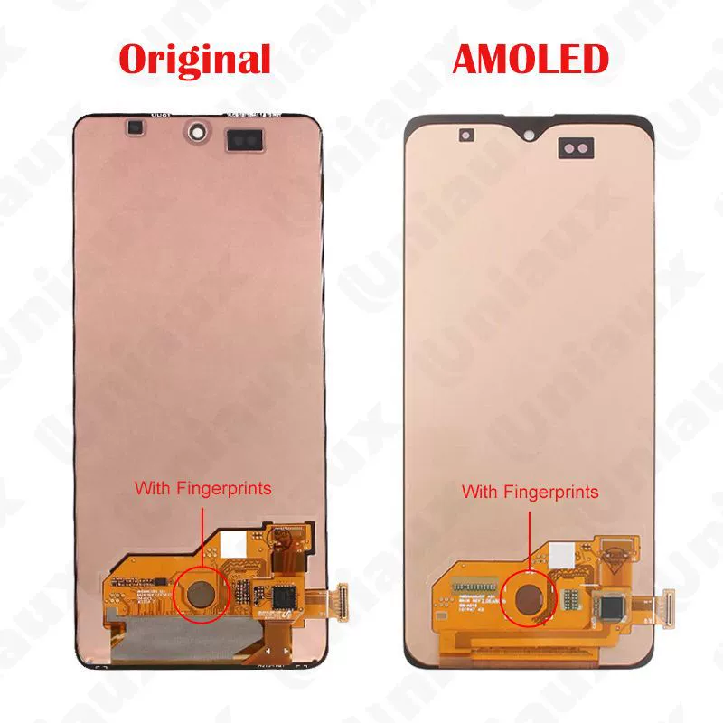 Подходящий для Samsung A51 5G / A516 сборка дисплея OLED LCD внутри и снаружи интегрированный экран