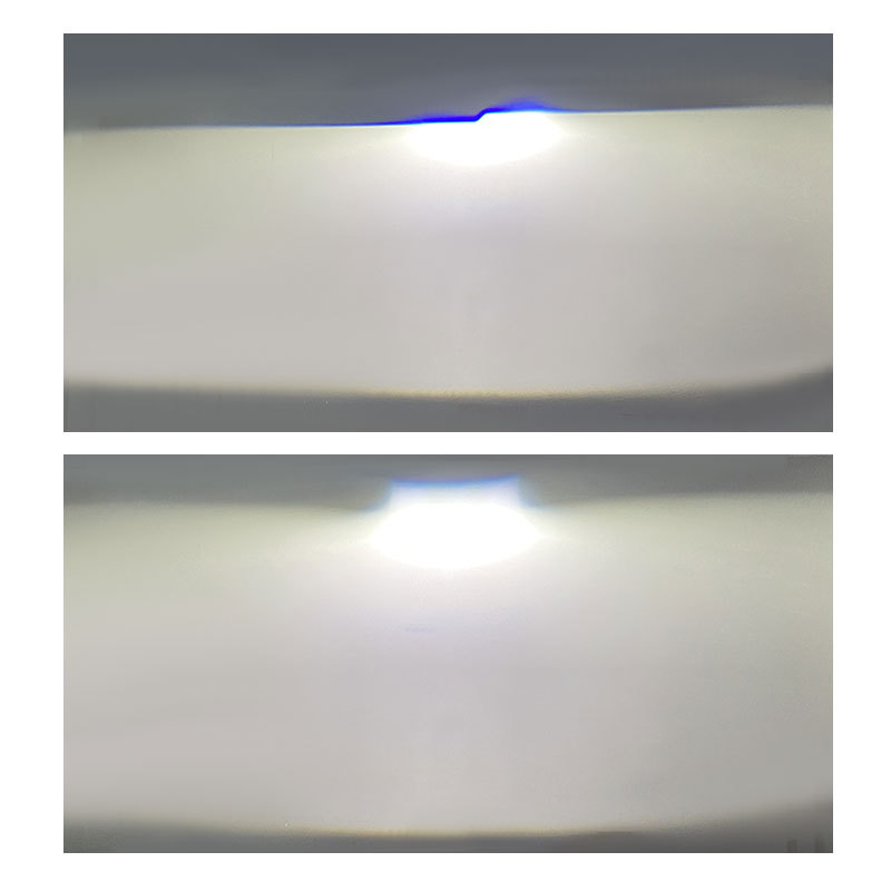 Nueva venta caliente P1260W lente de lámpara de automóvil modificada inteligente de alta potencia delanteros LED blancos, cerca y cerca de la luz super brillante