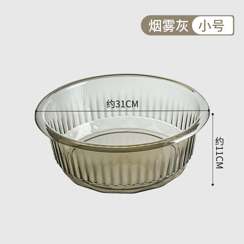 Big durable plastic washbasin for students, increased thickness