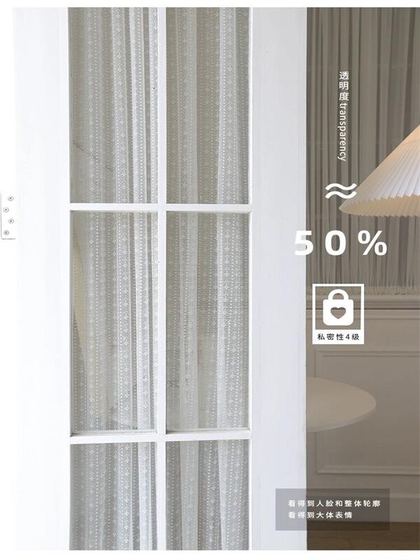 French-Style Lace Sheer Curtain for Cabinet Doors, Narrow-Edge Glass Door Sheer Curtain, Sheer Curtain for Toilet, Adhesive Boron Sand Curtain French-Style Lace Sheer Curtain for Cabinet Doors, Narrow-Edge Glass Door Sheer Curtain, Sheer Curtain for Toilet, Adhesive Boron Sand Curtain