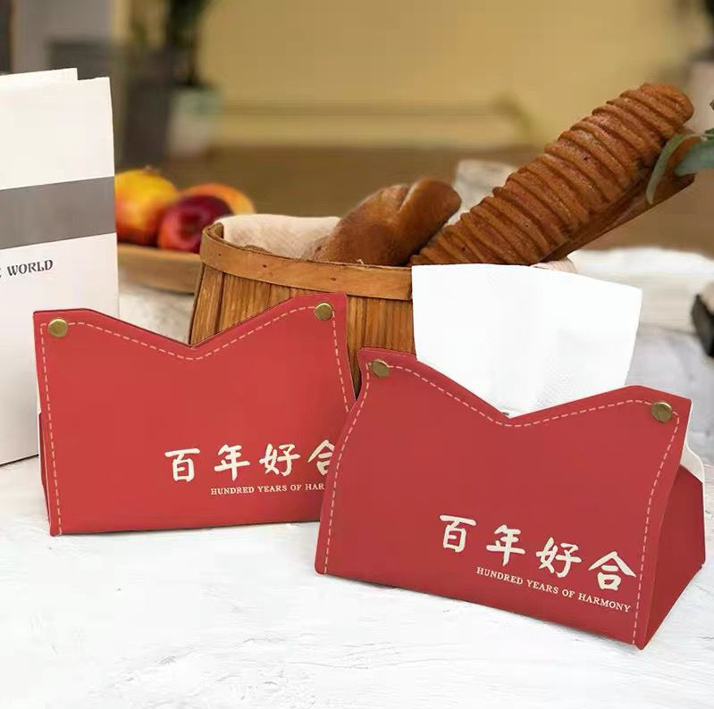 ティッシュペーパーボックス、結婚式や婚約の装飾品、レザーティッシュカバー、結婚式の部屋の装飾、ティッシュカバーバッグ、ウェディング用品|undefined
