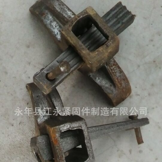 现货批发蝴蝶扣 模板卡 铸造模板蝴蝶扣件 拉紧器