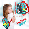 Sling for early age, backpack Montessori, children's toy for fine motor skills, teaching dinosaur, training