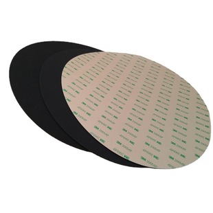 Mobile Phone Logo Fine Polishing Leather Damping Cloth Mirror Polishing Pad Black Stainless Steel Polishing Leather Factory Direct Sale