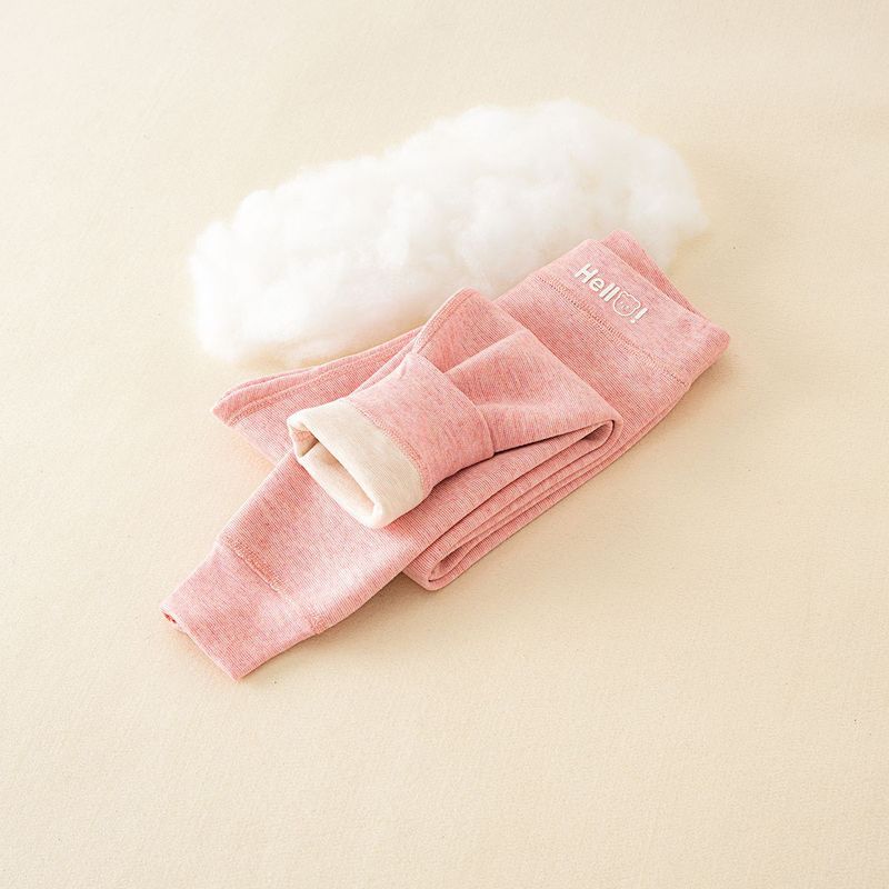 子供のウールのシルクの保温ズボンの二重の厚い制服の神器の保温ズボンの男女の中で大きい子供はズボンを打って代行します。|undefined