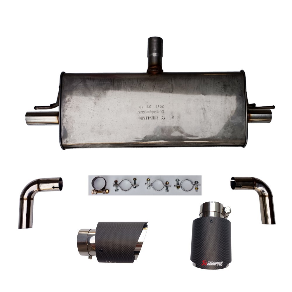 Spoiler, Gaofe Golf 6 - segmented-freely-adjustable-carbon-fiber-tail-throat-exhaust-for-ordinary-golf-6