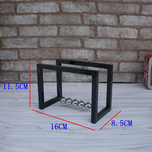 Wholesale Acrylic Newton Pendulum Ball Creative Billiards Crafts Desk Decoration Ornaments Bumper Ball Gifts