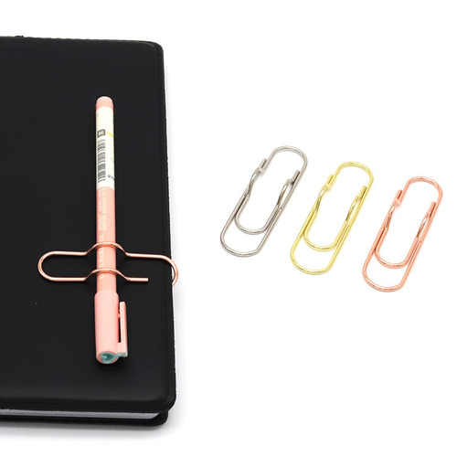 Metal stylus pen clip, ledger pen plug accessories wholesale, portable pen clip, fixed pen buckle, gold pen clip, paper clip