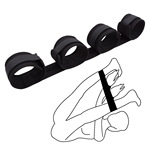 sm调教刑具女奴捆绑束缚手铐分腿器手脚固定拘束架情趣玩具性用品