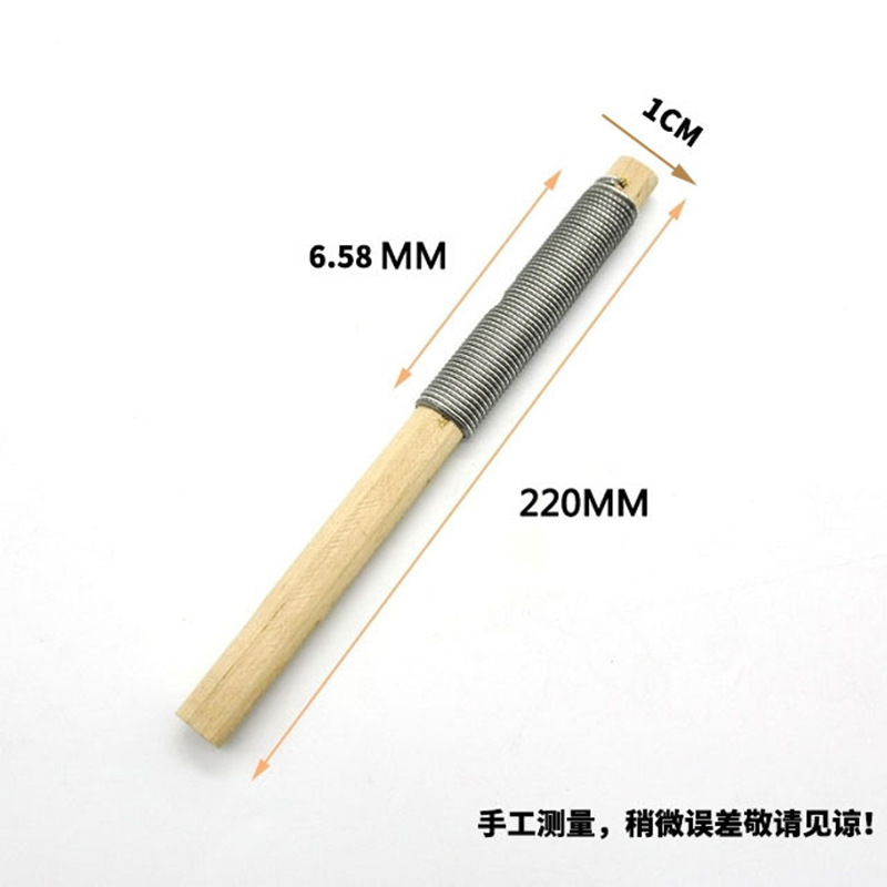 싱글 그레인 우드 파일 215mm [10 인치] 폭발