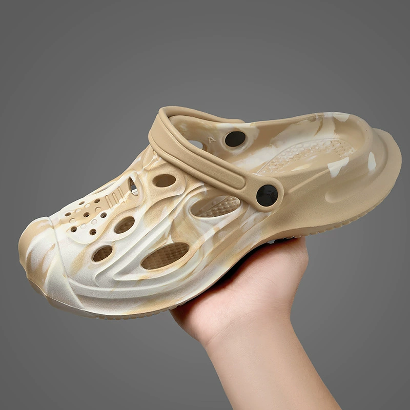 Cредиз Croc сандалии EVA, толстая подошва противоскольжности, стиль камуфляж и однотонные цвета, размеры 36–45