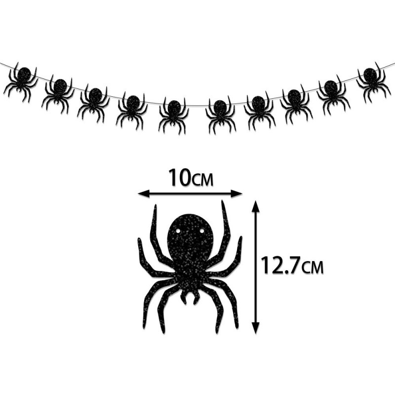 Decoración de fiesta de vacaciones de Halloween, bandera de pull, murciélago fantasma, bandera de pull, barra de flores, decoración de pared, adornos de pancartas