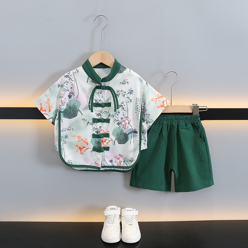 연꽃 금붕어 한푸