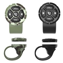 汽车方向盘蓝牙多功能按键车载手机控制器无线遥控器方控改装按键