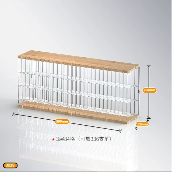 ❀✿❀❉❀Mark pen holder [slanted into three layers to hold 336 pens]❉❀❉