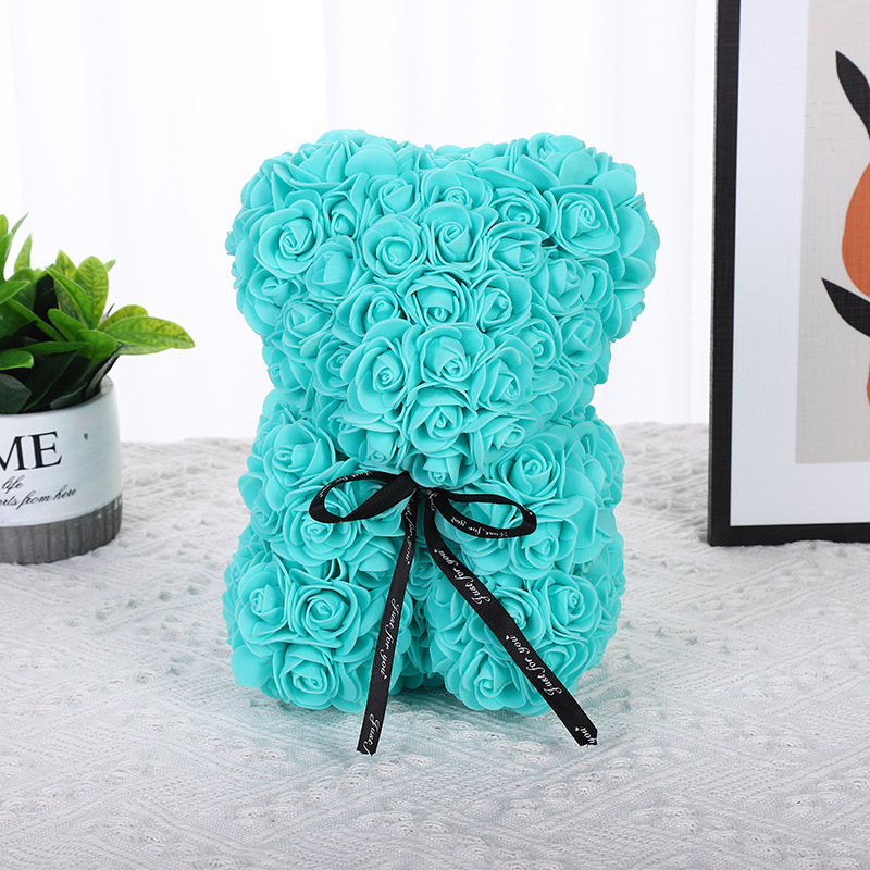 Oso de espuma de polietileno rosa, regalo creativo para el Día de San Valentín, Navidad o cumpleaños para novia o mejor amiga, directo de fábrica