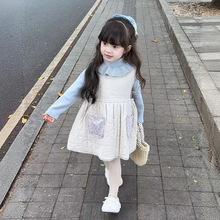 Ů���޺ÿ����ޱ�������ȹ��װ�ﶬ2025�¿��ͯ�����Ӻ�ë�´��