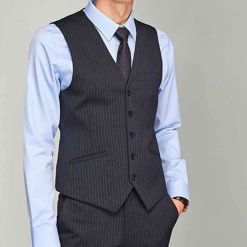 Осенний жилет, костюм, slim fit