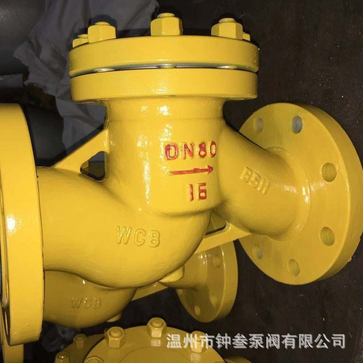 H41F氨用升降式法兰止回阀 H41F-25C氨气止回阀 自力式止回阀DN65