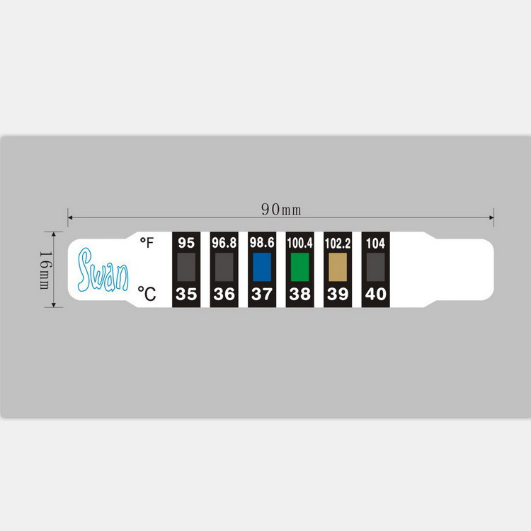 各种感温温变色度计批发，优质新型液晶变色温度计 变色温度计