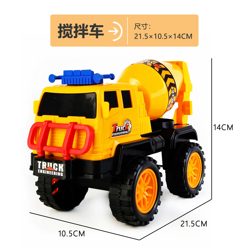 Nuevos productos infantiles excavadora juguetes para niños deslizante agitación camión de ingeniería excavadora al por mayor