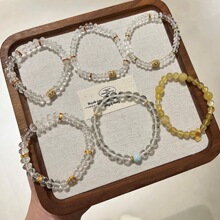 С���鱬��S925��������Ů��Ȼˮ���ִ���ƾ���ɭϵŮʿ��������