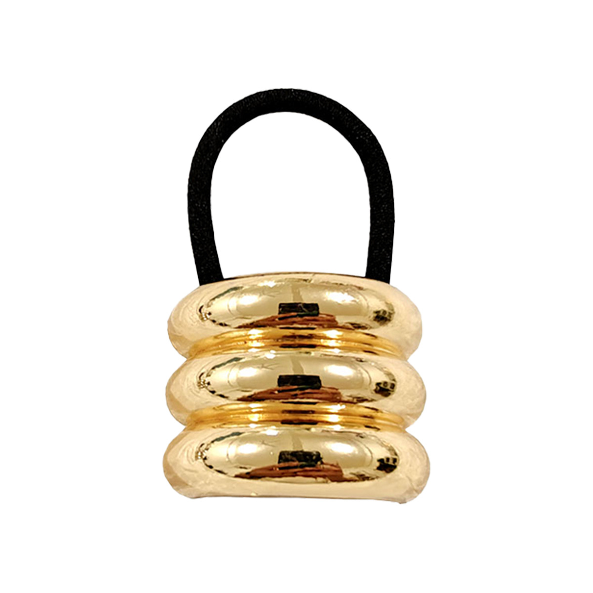 Metal Material Women's Modern Style Classic Style Knot Metal Plating Hair Tie