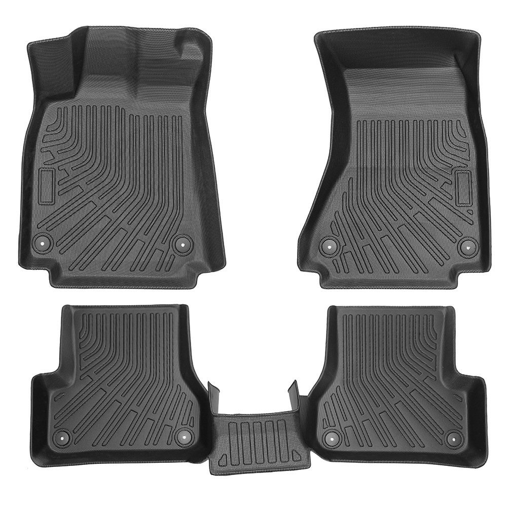 Aplicable para Audi A7 2018 - 2025 almohadilla de pie TPE 3D para todo el tiempo almohadilla de respaldo del maletero