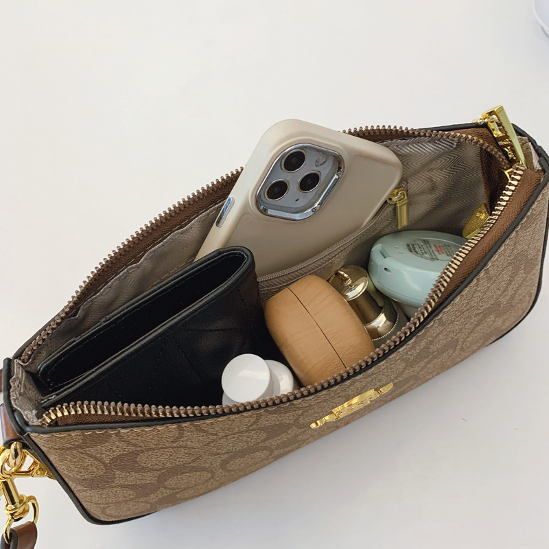 Bolso mujer 2025 nuevo bolso de mahjong Kou C bolso de axila bolso clásico de mensajero de un solo hombro cadena mano pequeño bolso cuadrado mujer