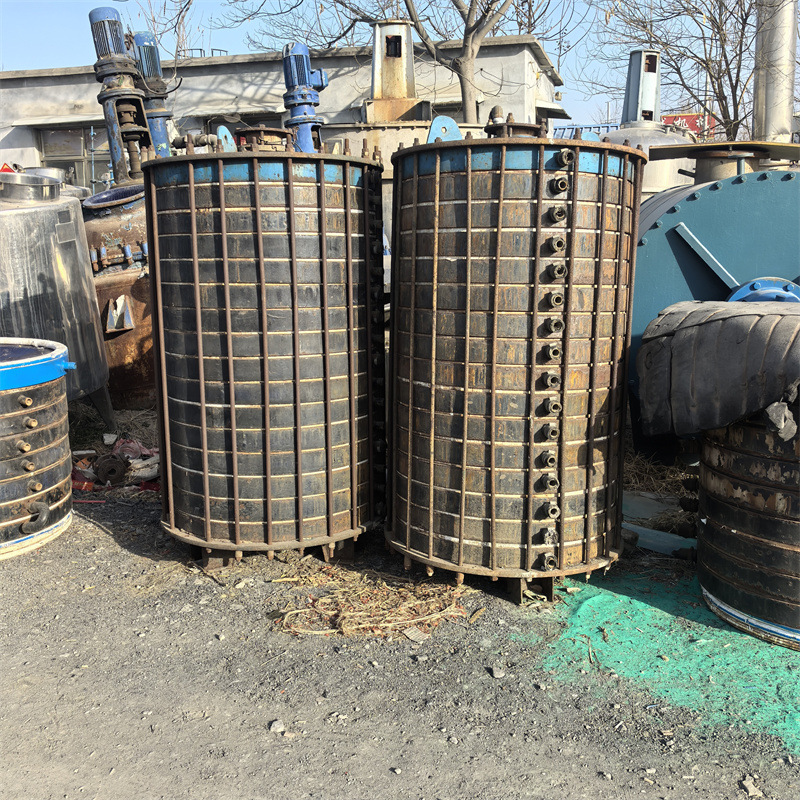 购销二手搪瓷片冷凝器 搪瓷片换热器 循环换热冷凝器 二手冷凝器