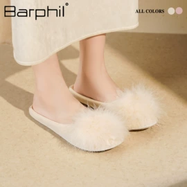 布艺拖鞋;平底拖鞋;毛毛拖鞋