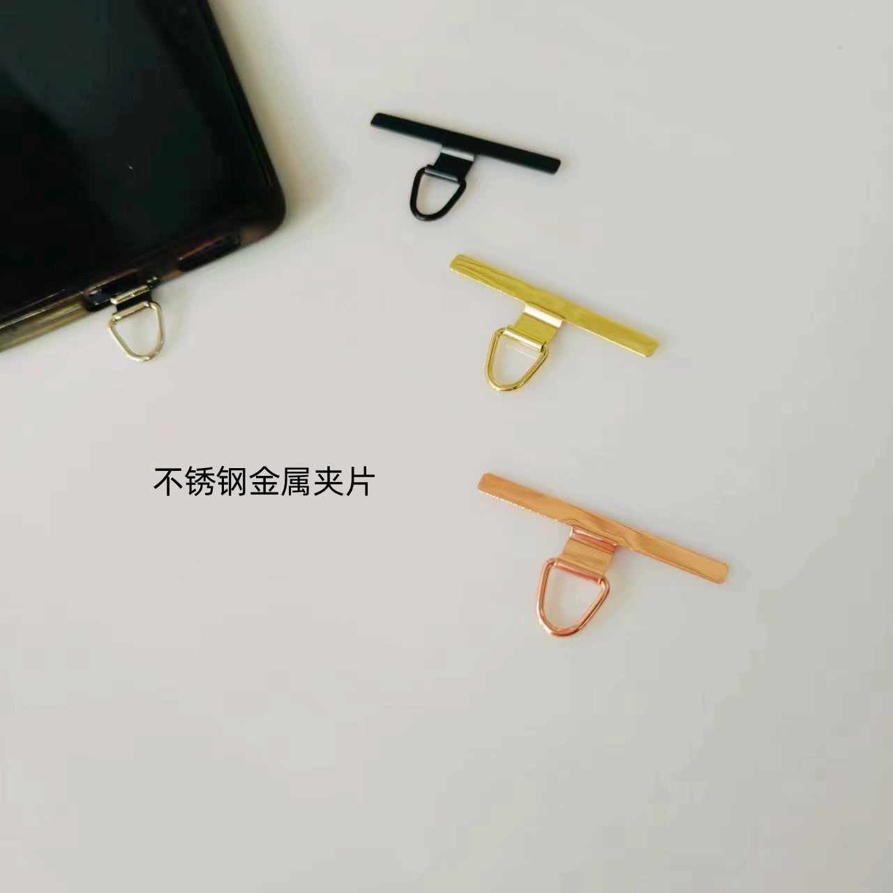 Нержавеющая сталь новый мобильный телефон металлический зажим зарядный порт анти-потерянный тонкий мобильный телефон