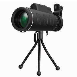新款单筒望远镜手机镜头40X60高清高倍军工户外景区观鸟厂家批发