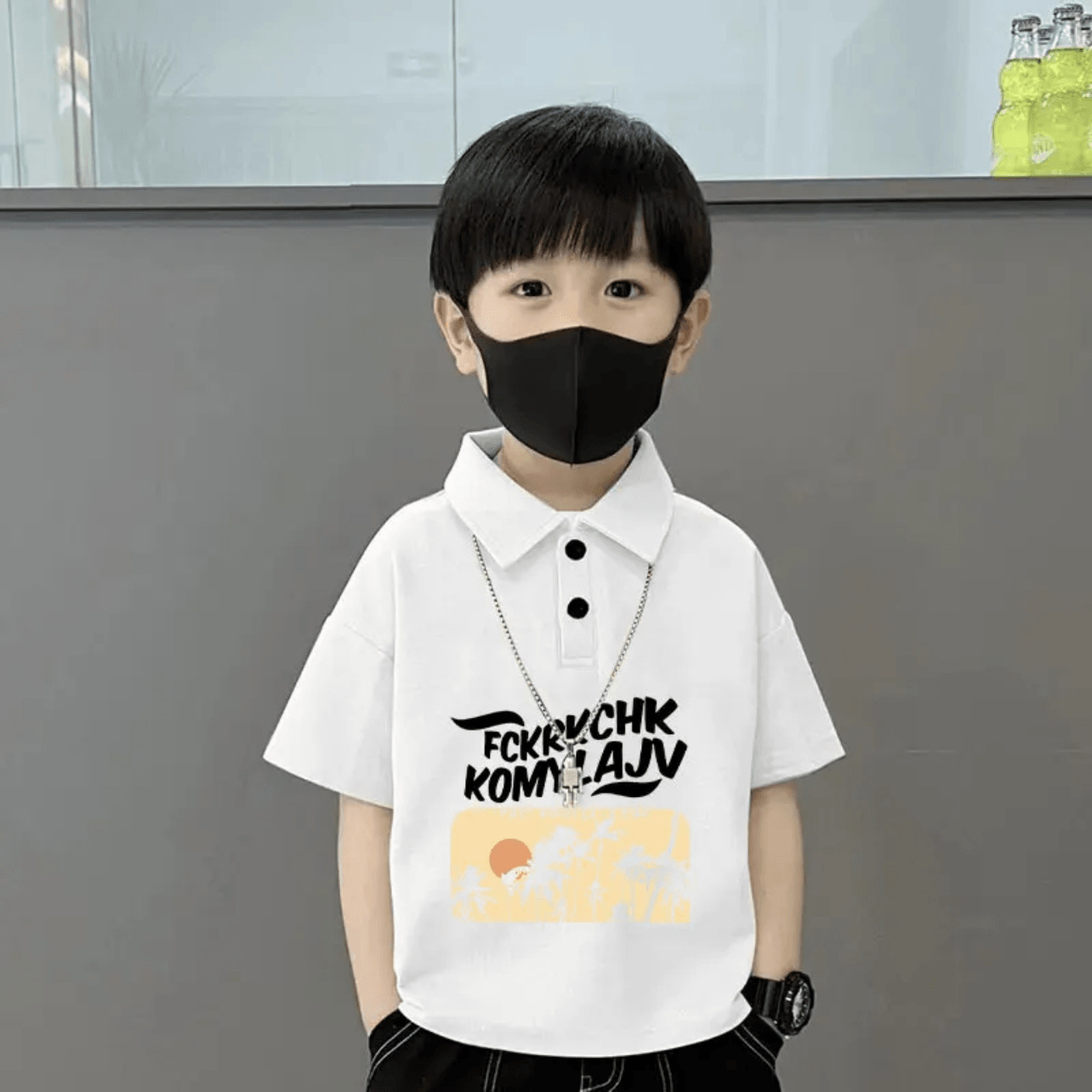 하얀 일몰