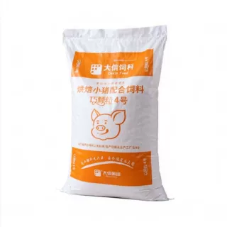 源头工厂 加工定制 40kg猪饲料编织袋批发彩色印刷化肥饲料包装袋